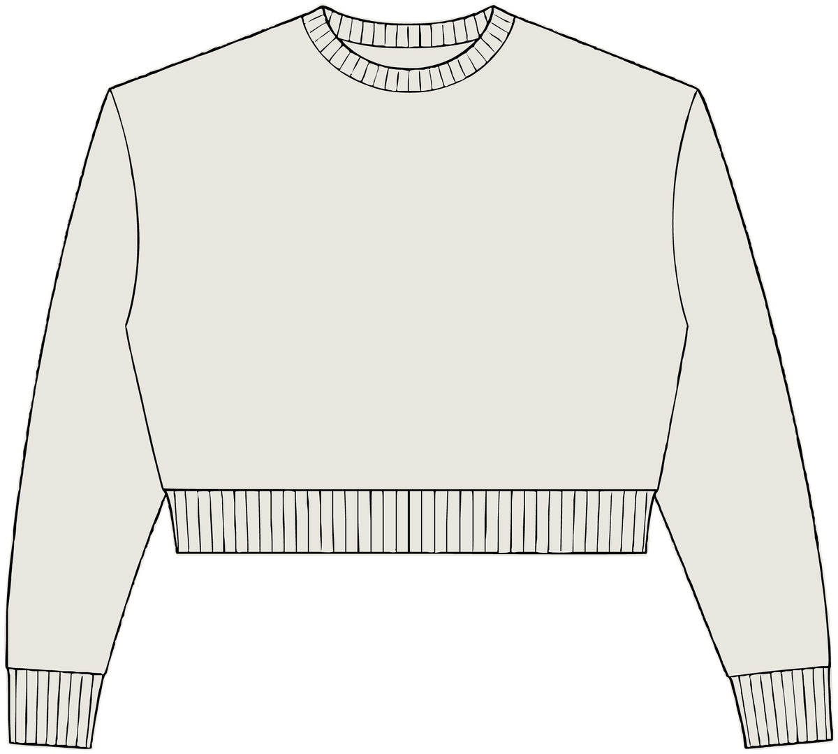Grace Upon Grace Crop Crewneck
