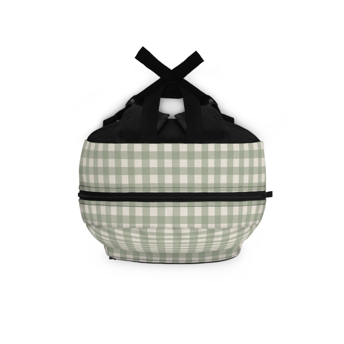 Sage Gingham Backpack