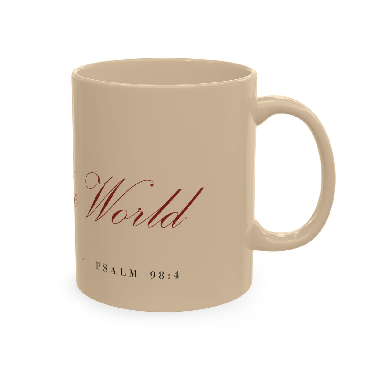 Joy to the World Wraparound Mug