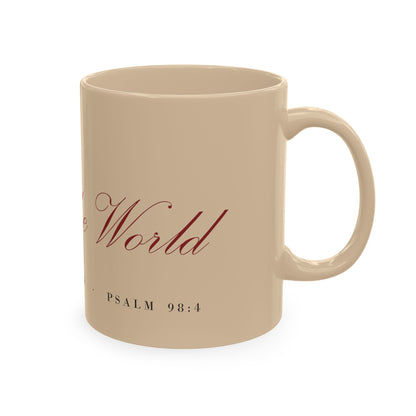 Joy to the World Wraparound Mug