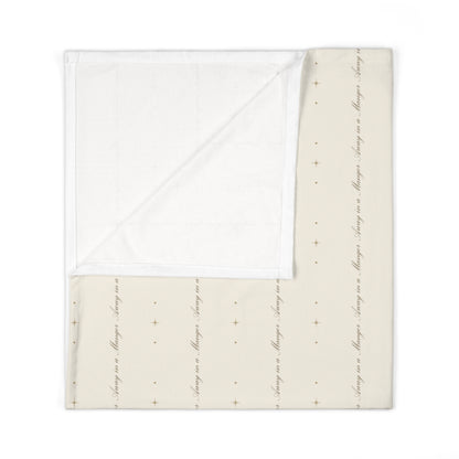 Away in a Manger Swaddle Blanket