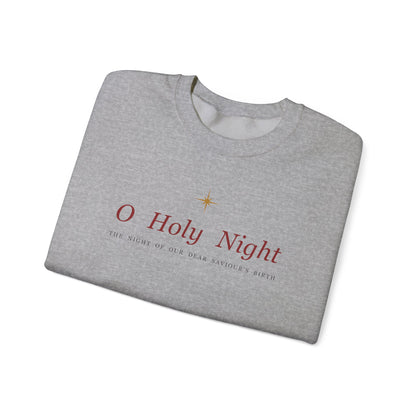 O Holy Night Crewneck | Adult