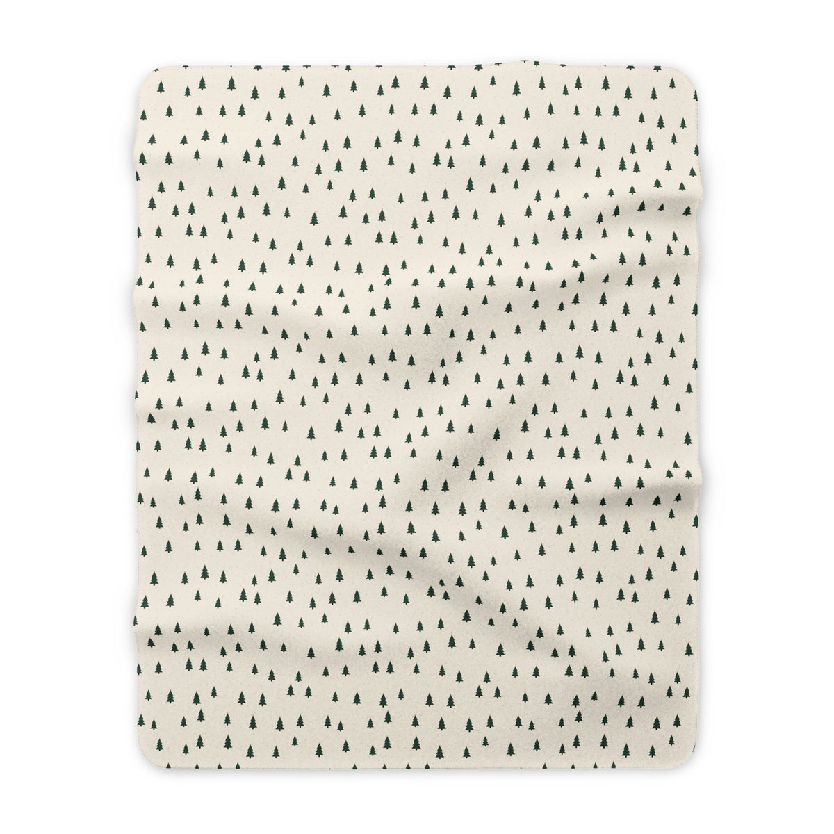 Little Evergreens Sherpa Blanket