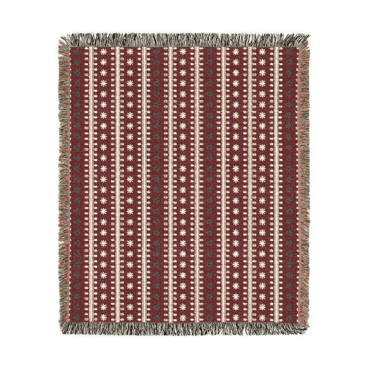 Fair Isle Woven Blanket