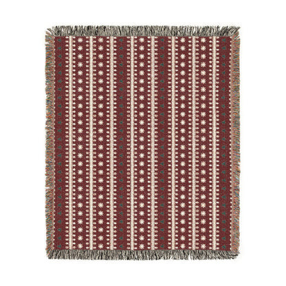 Fair Isle Woven Blanket