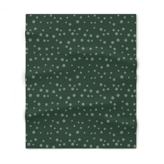 Snowfall Throw Blanket – cozy blanket from Little Baby Nest Co