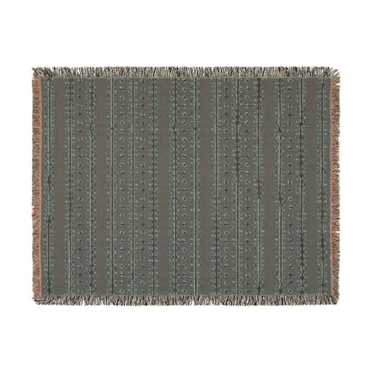 Fair Isle Woven Blanket