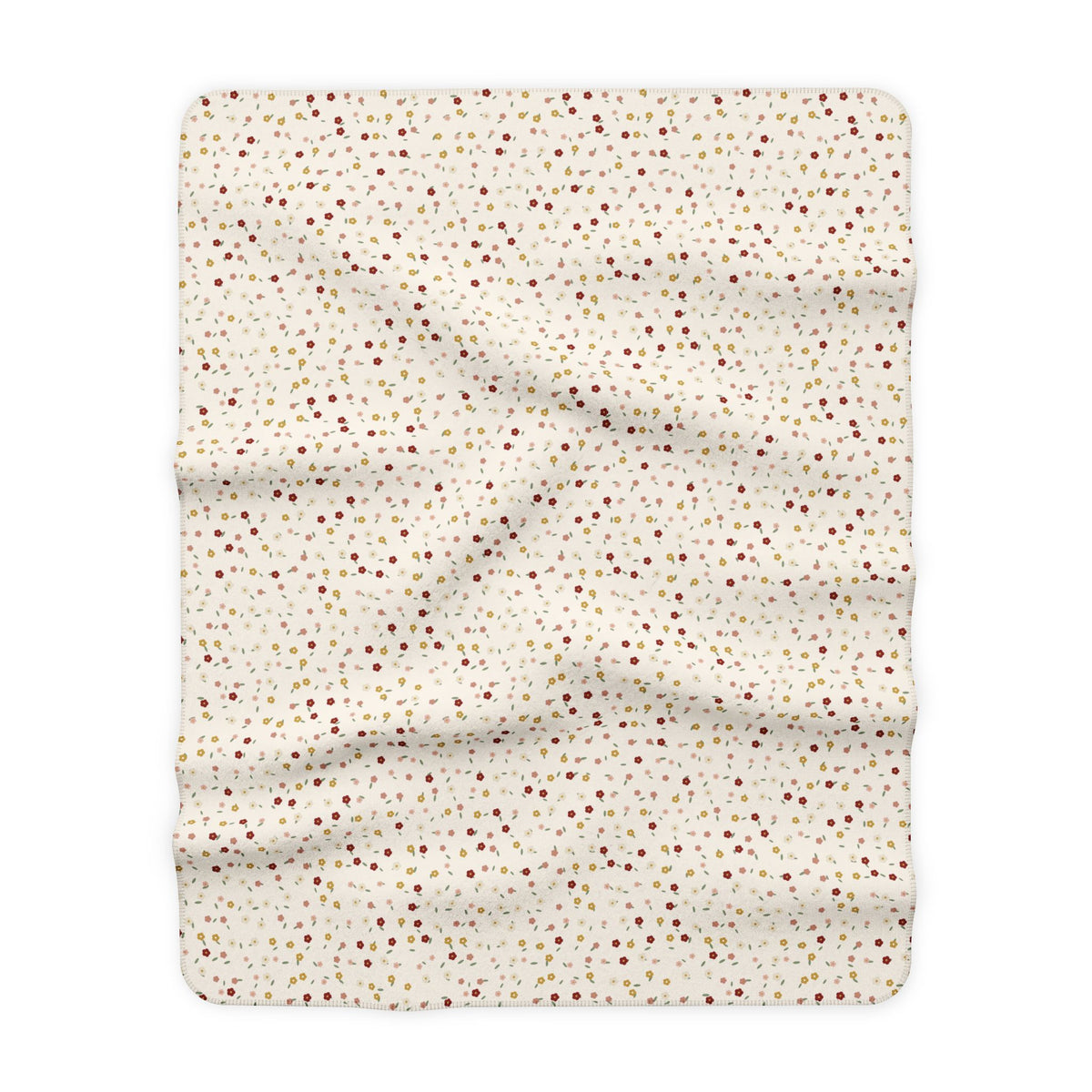 Wildflower Meadow Sherpa Blanket – cozy blanket from Little Baby Nest Co