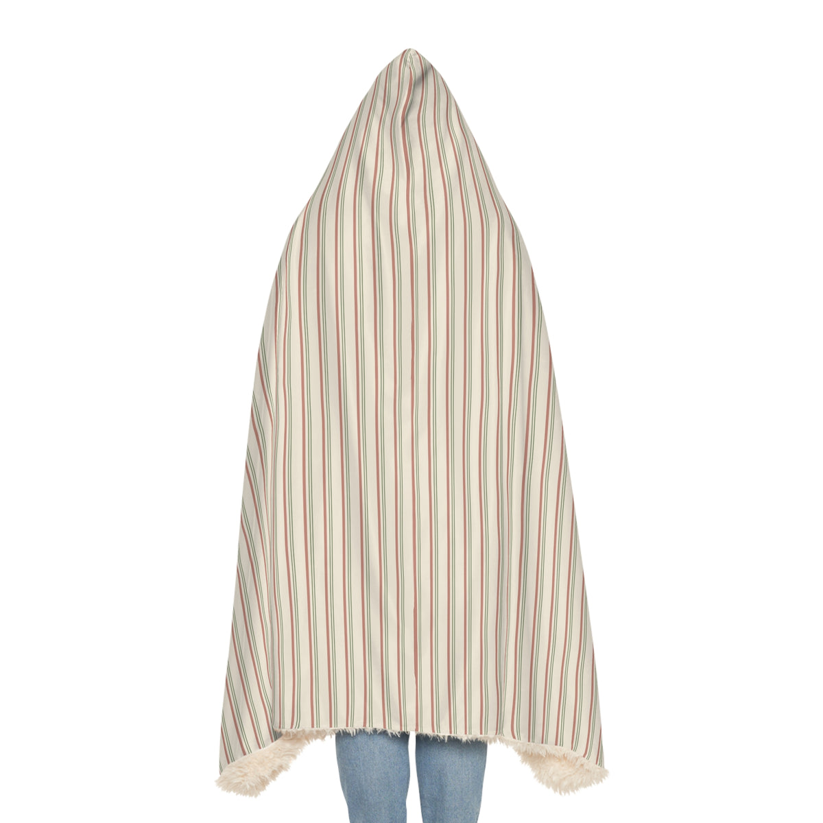 Ticking Stripe Snuggle Blanket