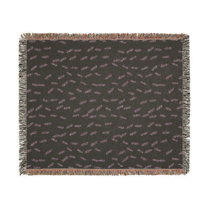 Olive Branch Woven Blanket