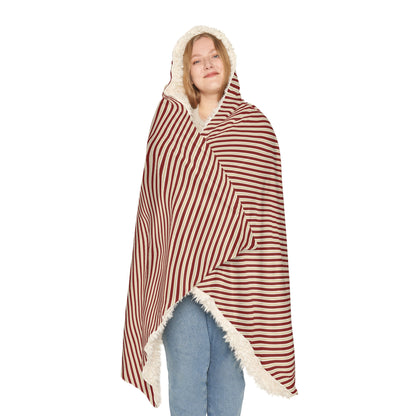 Candy Cane Stripe Snuggle Blanket
