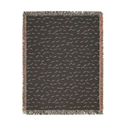 Olive Branch Woven Blanket