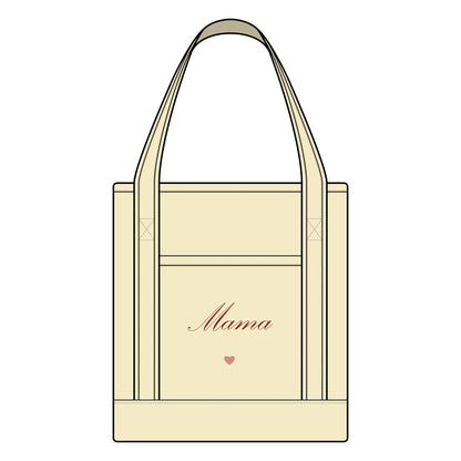 Mama Medium Canvas Tote