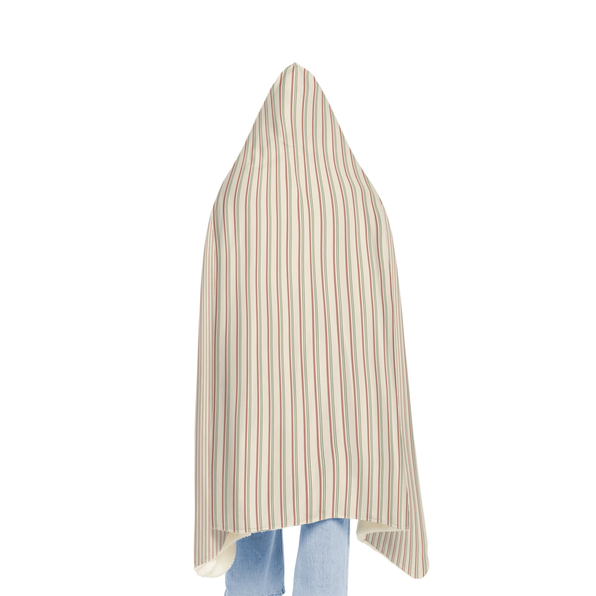 Ticking Stripe Snuggle Blanket