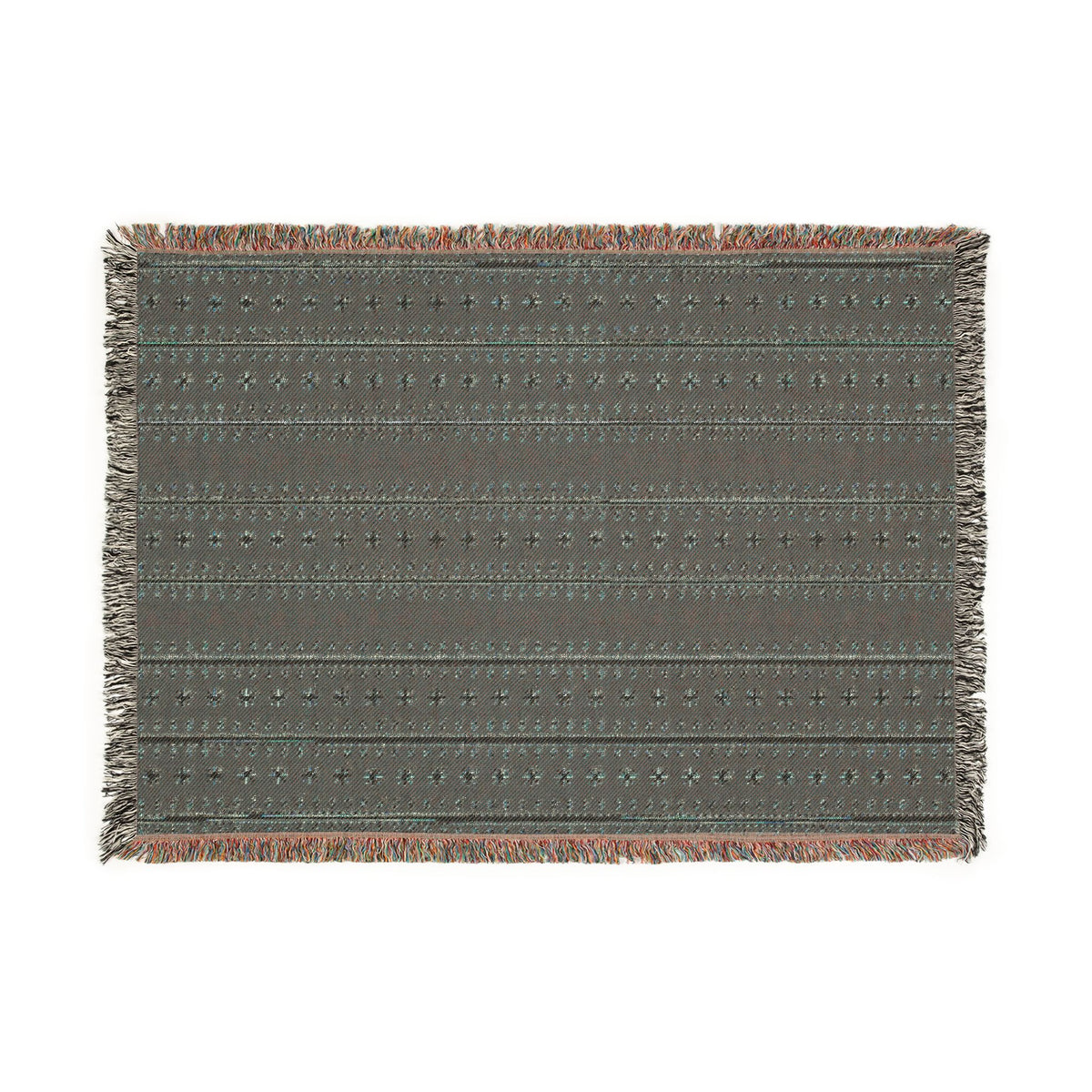 Fair Isle Woven Blanket
