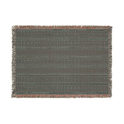Fair Isle Woven Blanket