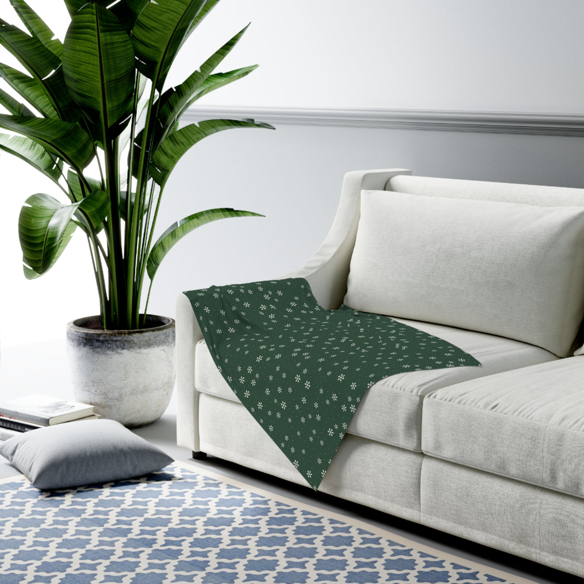 Snowfall Swaddle Blanket