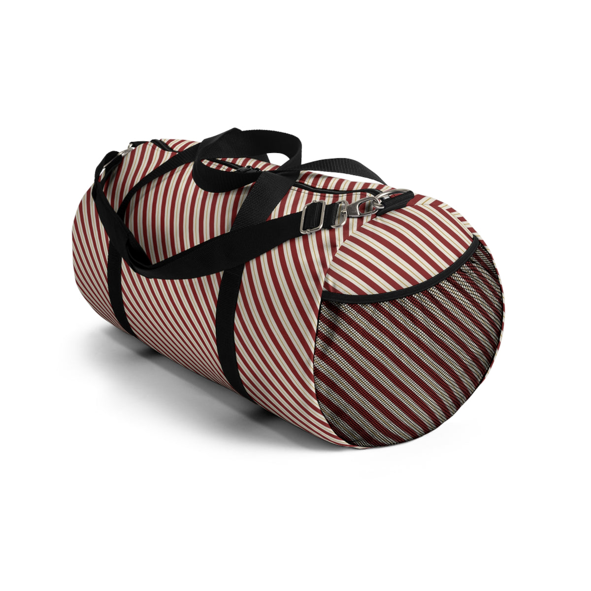 Candy Cane Stripe Duffel Bag