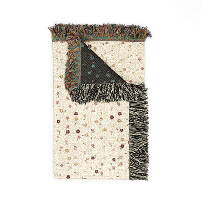 Wildflower Meadow Woven Blanket
