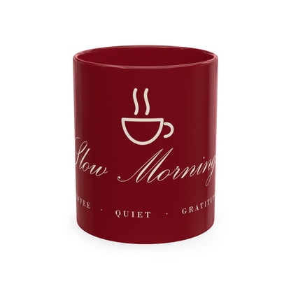 Slow Mornings Ceramic Mug – mug gift from Little Baby Nest Co