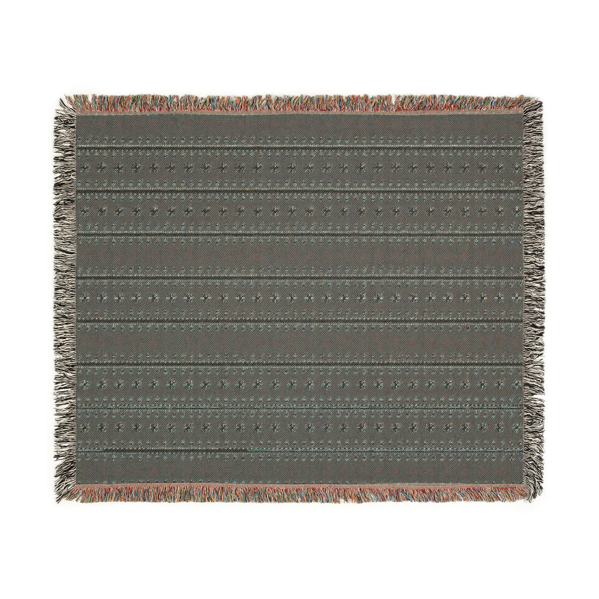 Fair Isle Woven Blanket