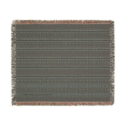 Fair Isle Woven Blanket