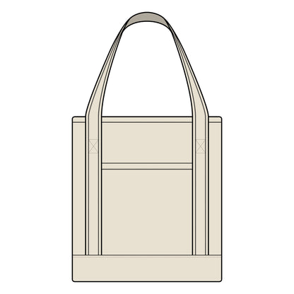 Joy to the World Medium Canvas Tote – Christian tote bag gift from Little Baby Nest Co