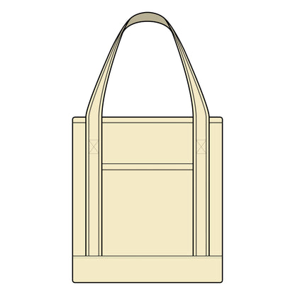 Joy to the World Medium Canvas Tote