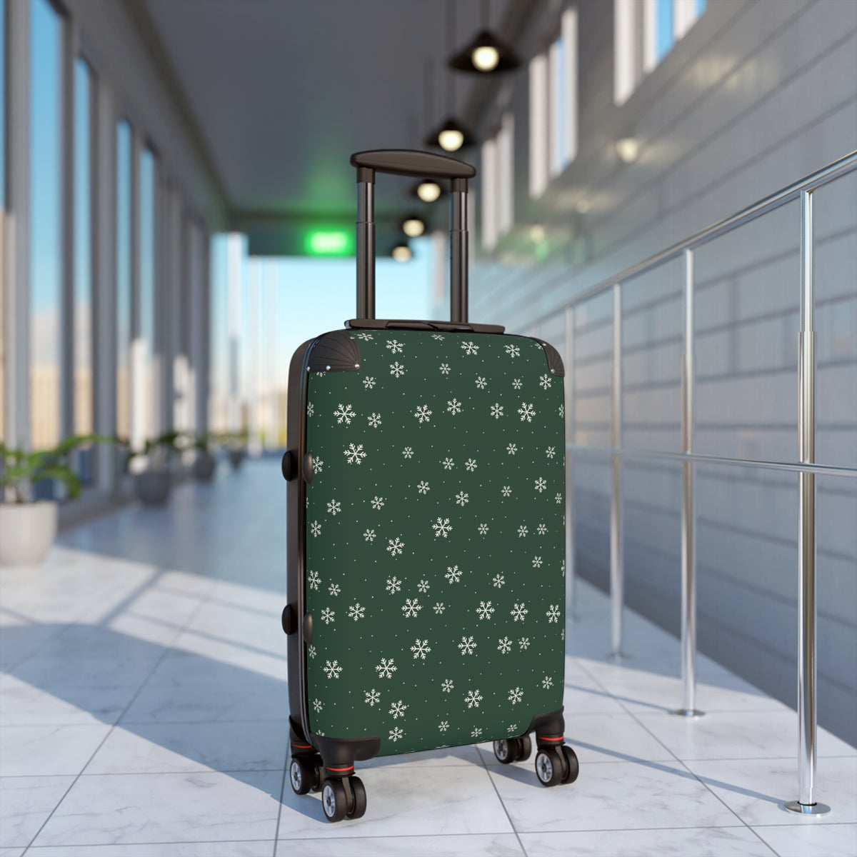 Snowfall Suitcase
