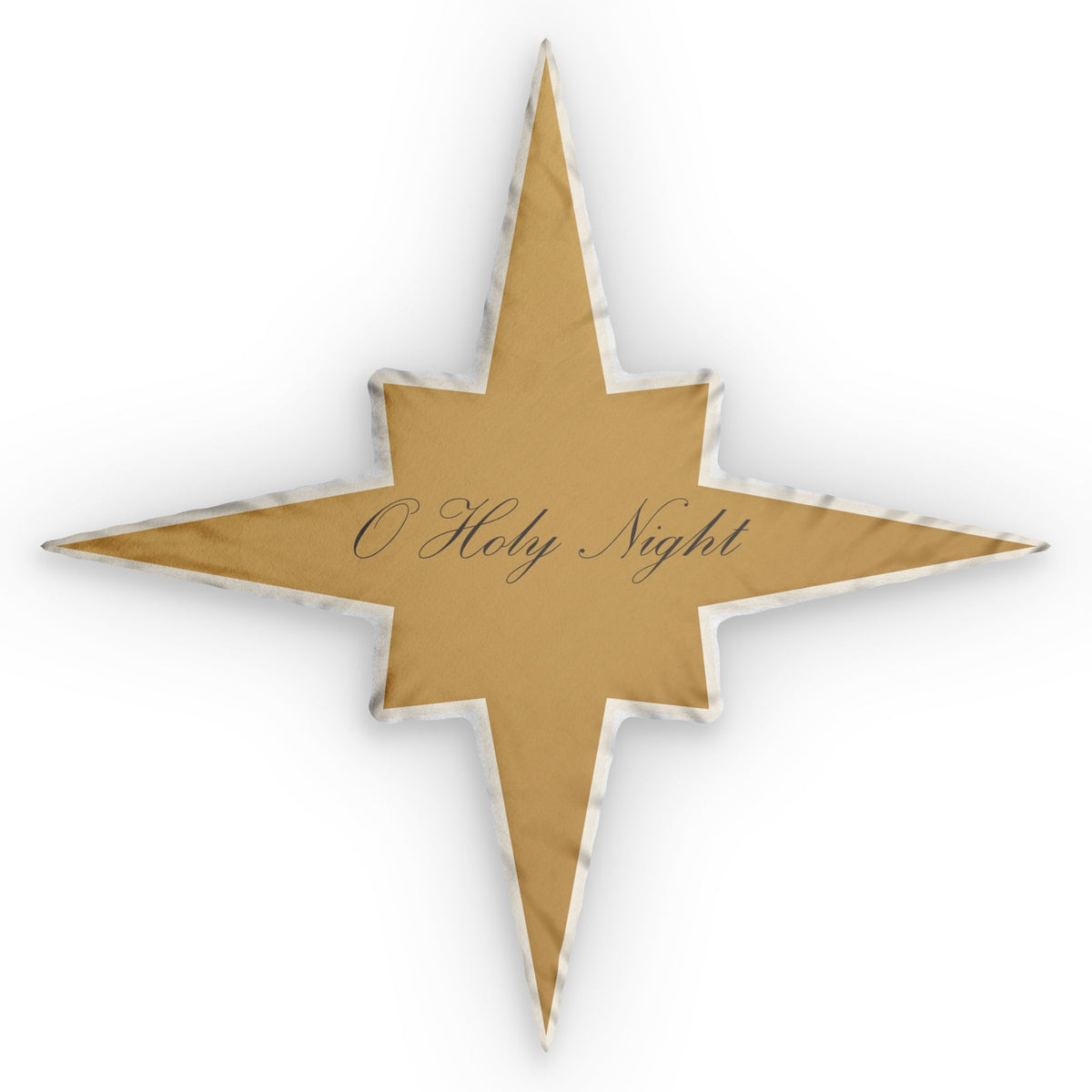 Star of Bethlehem Shaped Pillow – Christian gift from Little Baby Nest Co