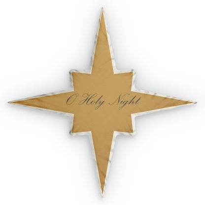 Star of Bethlehem Shaped Pillow – Christian gift from Little Baby Nest Co