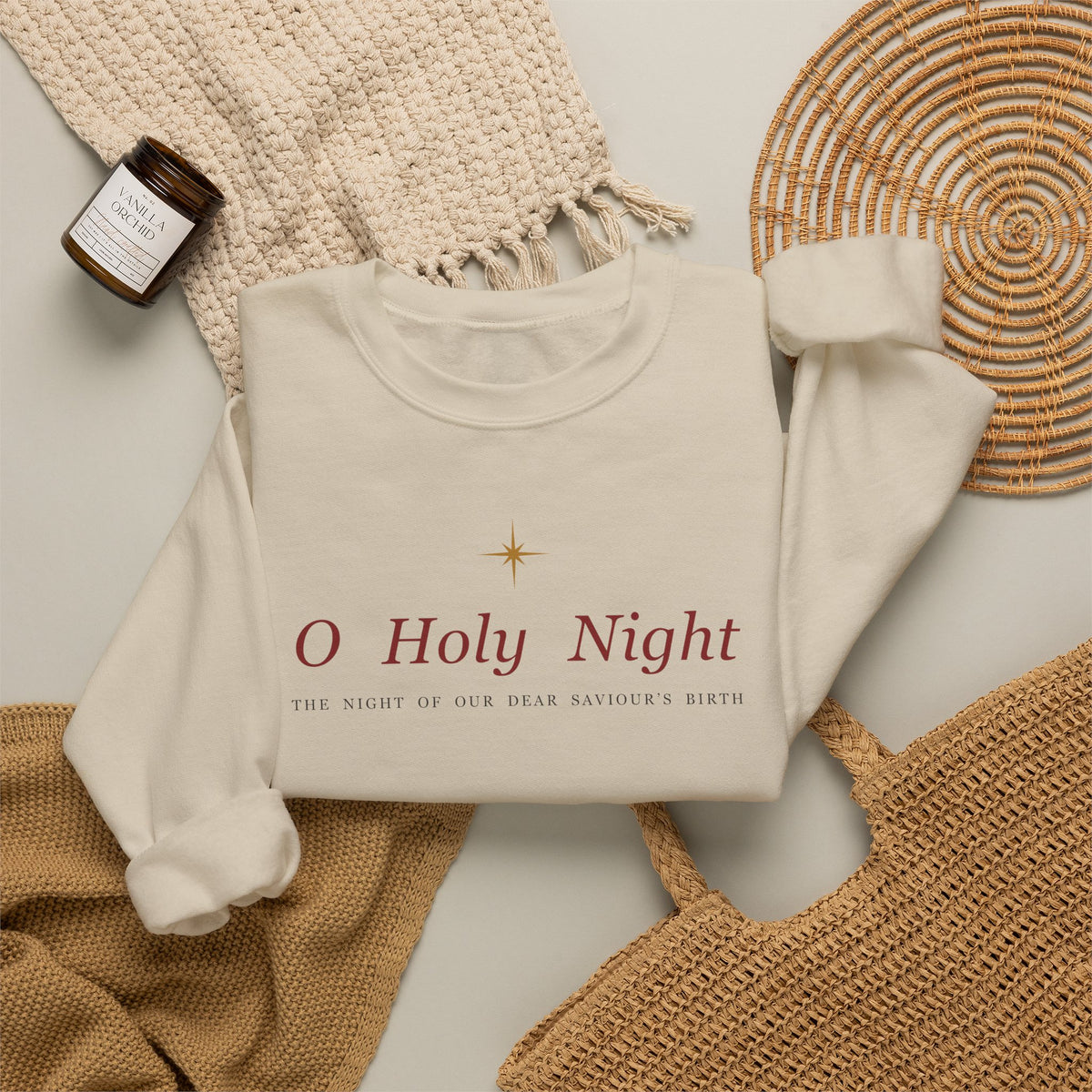 O Holy Night Crewneck | Adult