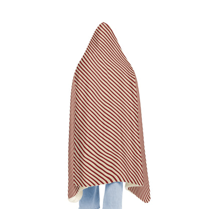 Candy Cane Stripe Snuggle Blanket