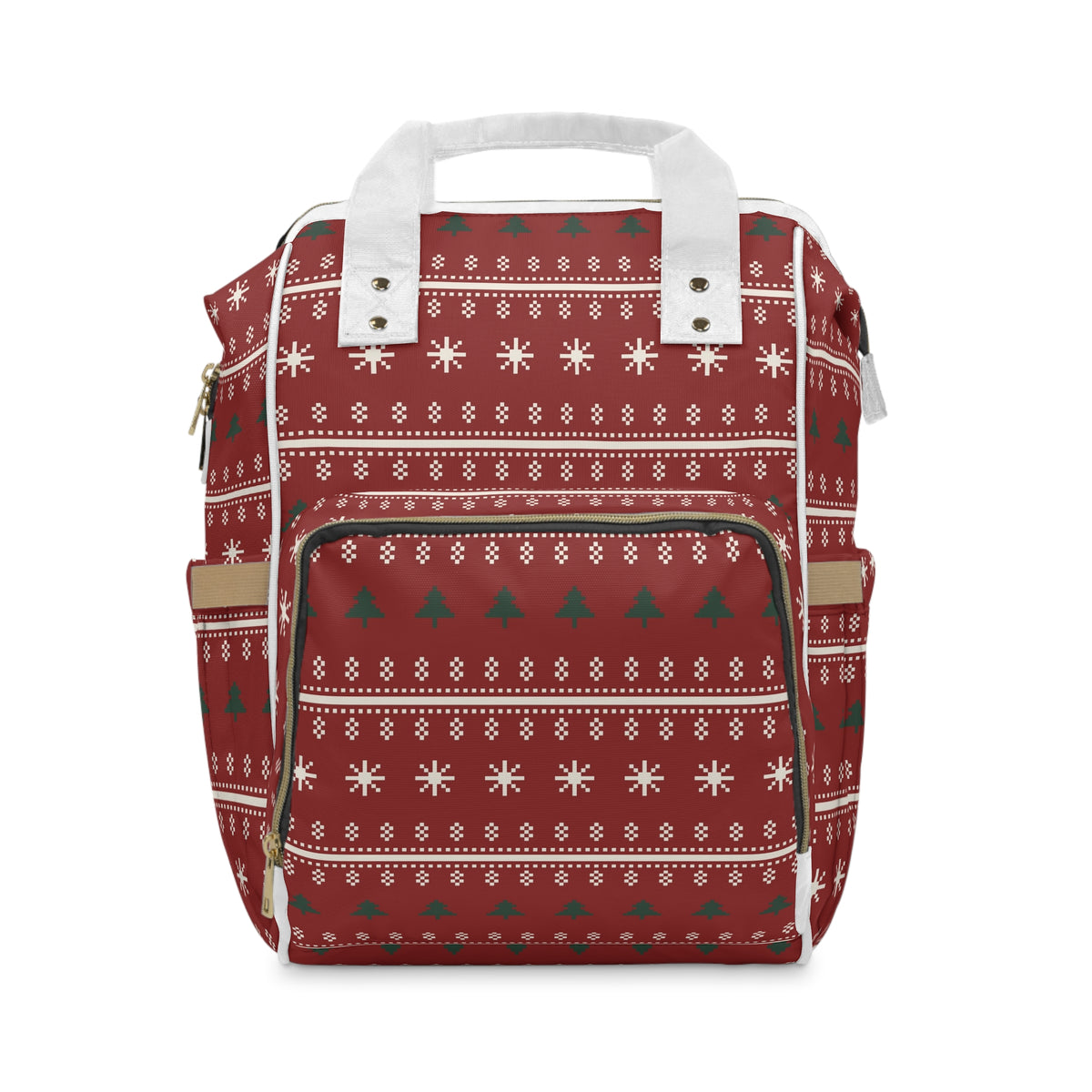 Fair Isle Diaper Backpack – baby gift from Little Baby Nest Co
