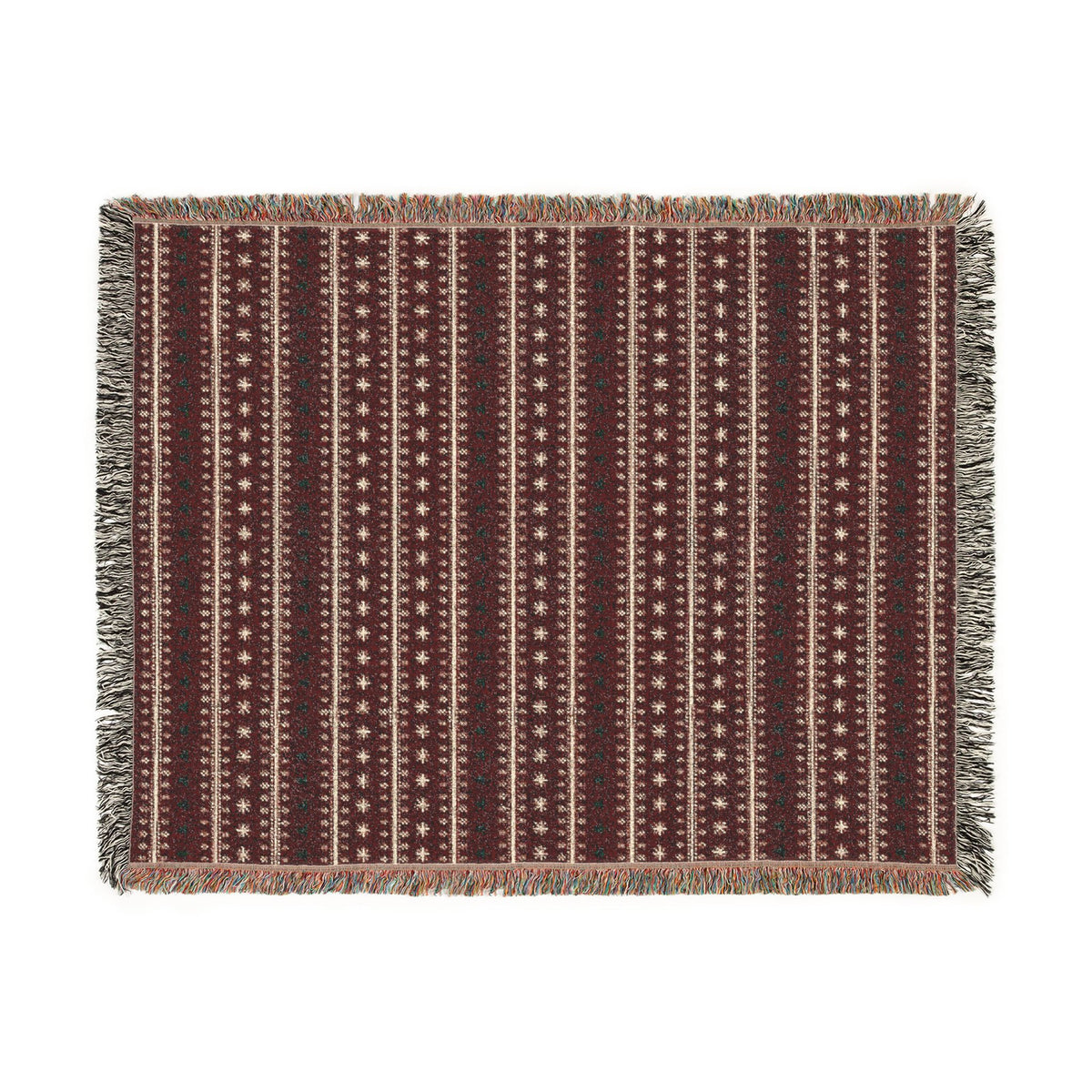 Fair Isle Woven Blanket – cozy blanket from Little Baby Nest Co