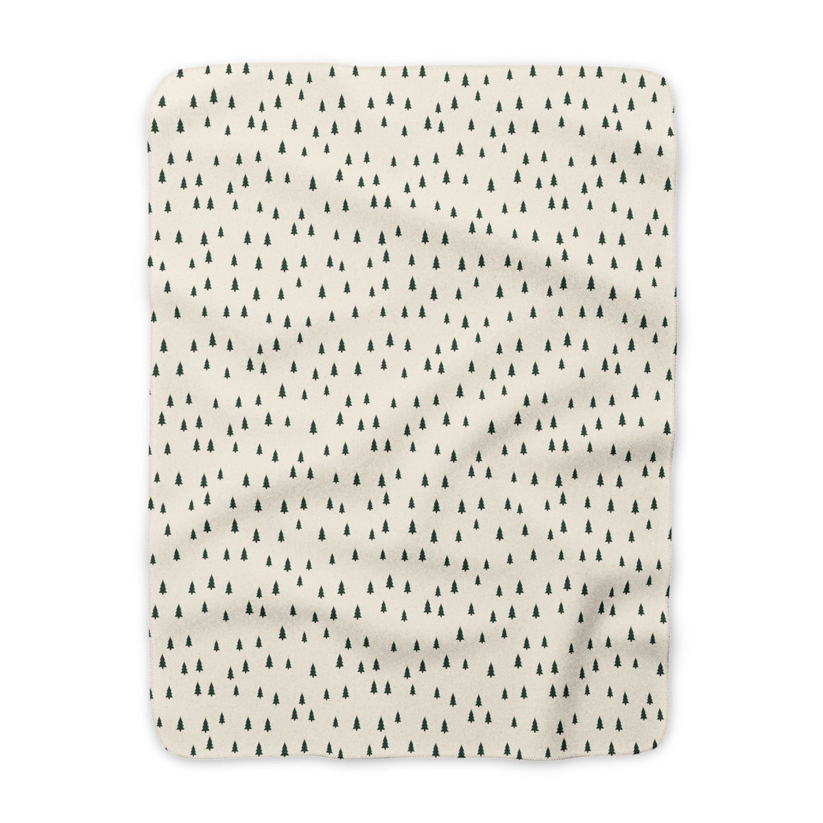 Little Evergreens Sherpa Blanket