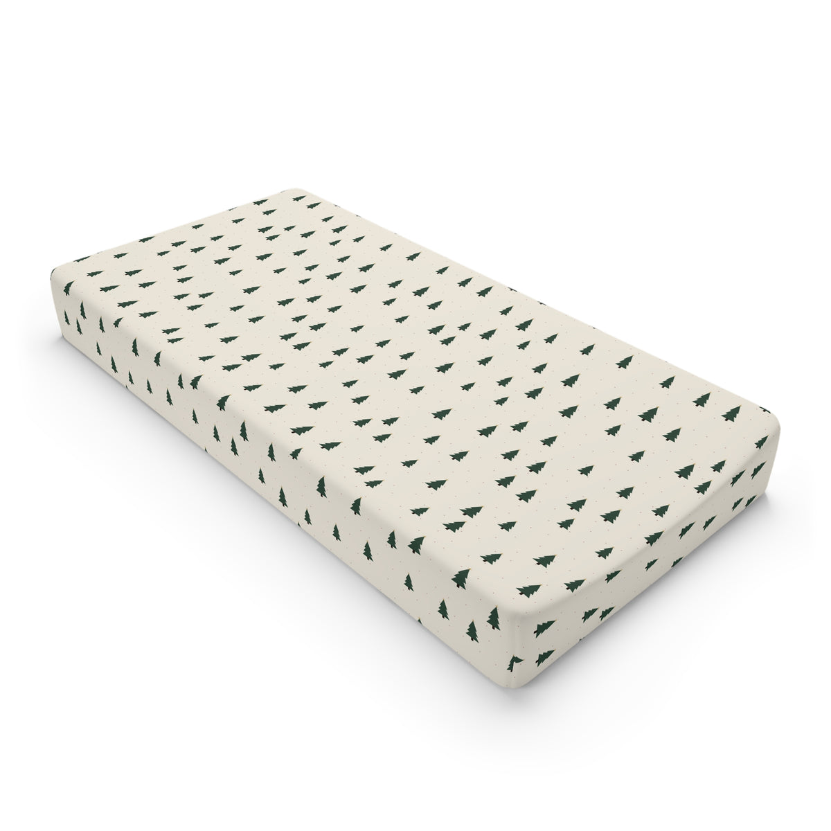 Little Evergreens Changing Pad Cover – Christian baby gift from Little Baby Nest Co