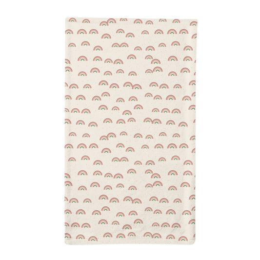 Muted Rainbows Minky Sleeping Bag – baby gift from Little Baby Nest Co