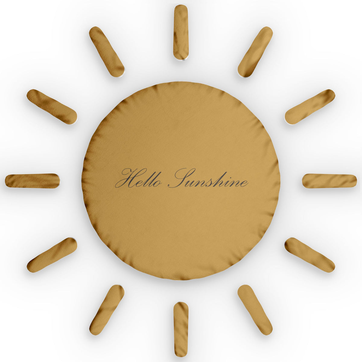 Hello Sunshine Sun Pillow – gift from Little Baby Nest Co