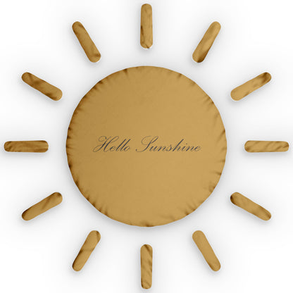 Hello Sunshine Sun Pillow – gift from Little Baby Nest Co
