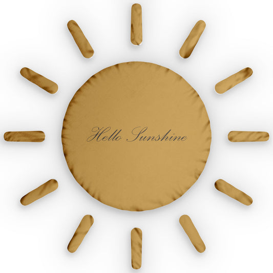 Hello Sunshine Sun Pillow – gift from Little Baby Nest Co