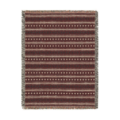 Fair Isle Woven Blanket