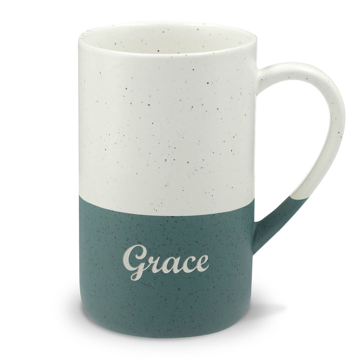 Grace Engraved Speckled Mug