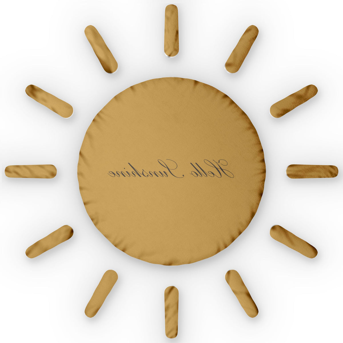 Hello Sunshine Sun Pillow