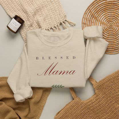 Blessed Mama Crewneck Sweatshirt