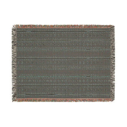 Fair Isle Woven Blanket