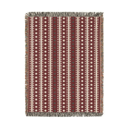 Fair Isle Woven Blanket