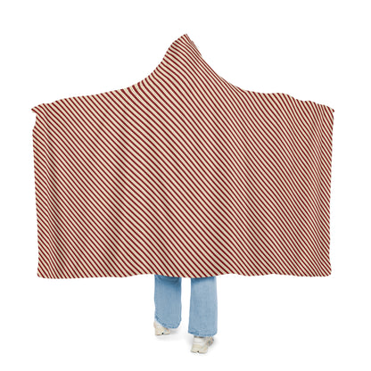 Candy Cane Stripe Snuggle Blanket – cozy blanket from Little Baby Nest Co