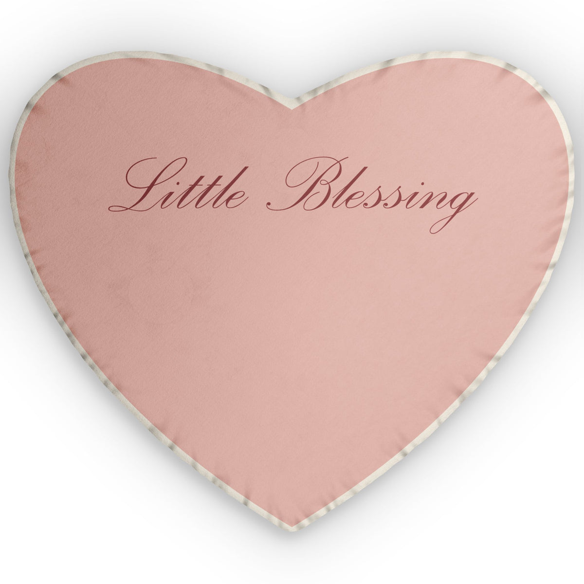 Little Blessing Heart Pillow – Christian gift from Little Baby Nest Co