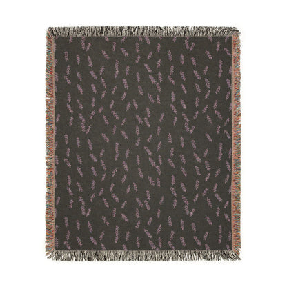Olive Branch Woven Blanket